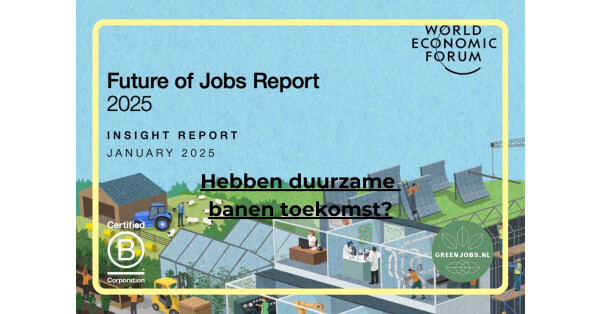 Hebben duurzame banen toekomst? Het Future of Jobs Reports 2025 van WEF ...